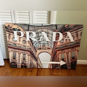 Canvas Prada Decor